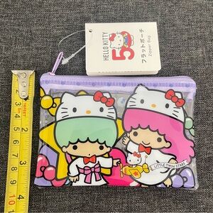 Little Twin Star zipper bag/pouch/wallet/card holder/coin purse/etc.